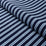 Schumacher Benson Stripe Epingle Navy Fabric 82180