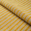 Schumacher Benson Stripe Epingle Saffron Fabric 82182