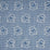 Schumacher Fleurette Denim Fabric 82190