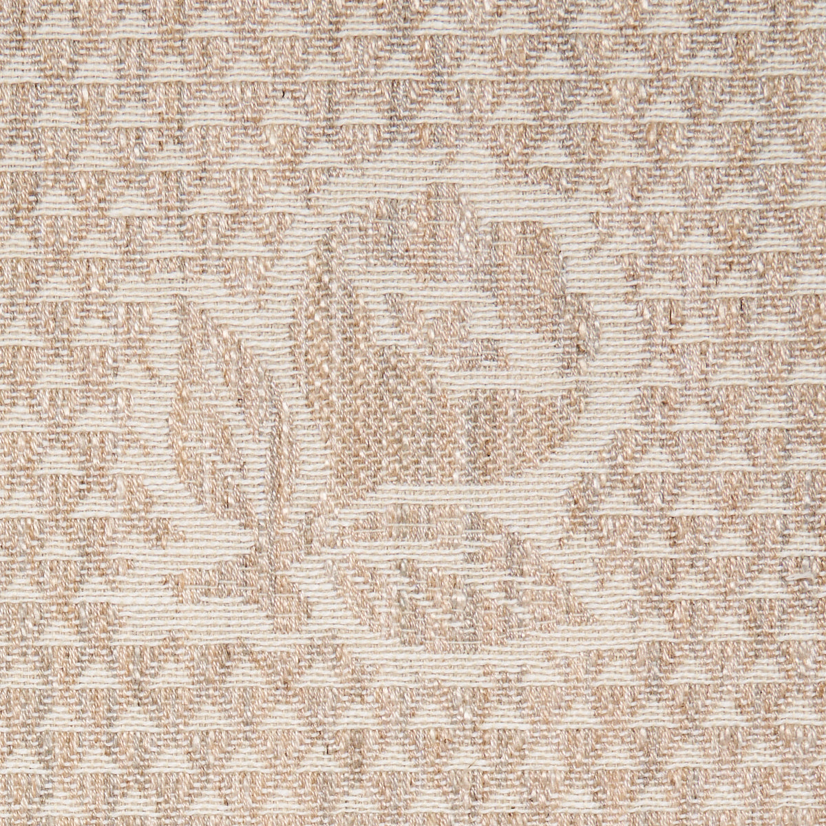 Schumacher Fleurette Natural Fabric 82191