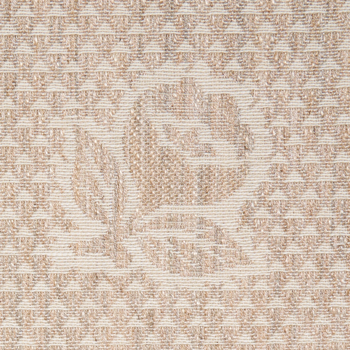 Schumacher Fleurette Natural Fabric 82191