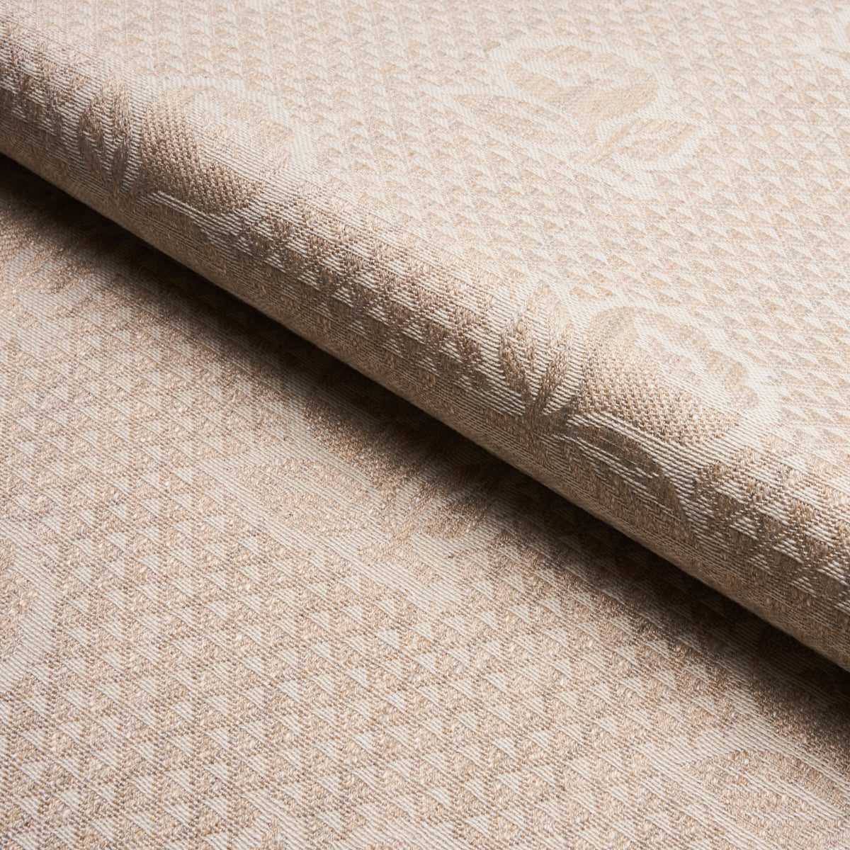 Schumacher Fleurette Natural Fabric 82191