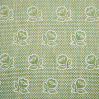 Schumacher Fleurette Leaf Fabric 82192