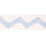 Schumacher Lazare Applique Tape Sky On Ivory Trim 82240