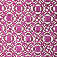 Schumacher Le Moderne Cut Velvet Magenta Fabric 82262