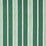 Schumacher Hampton Stripe Indoor/Outdoor Emerald Fabric 82302
