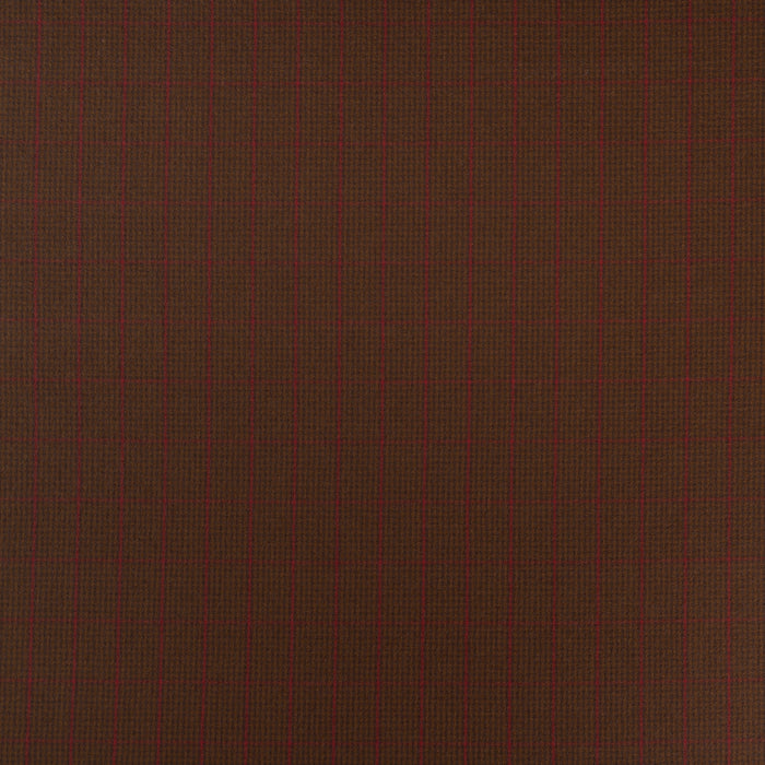 Schumacher Aldridge Wool Houndstooth Mocha Fabric Schumacher 82334