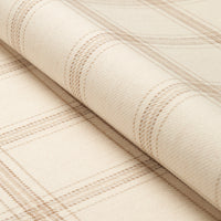 Schumacher Blackburn Merino Plaid Ivory Fabric 82340