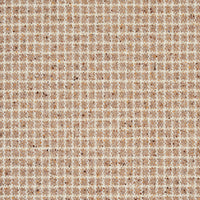 Schumacher Hudson Wool Check Camel Fabric 82351