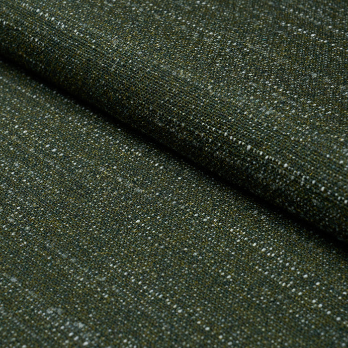 Schumacher Atlas Wool Texture Bottle Green Fabric Schumacher 82363