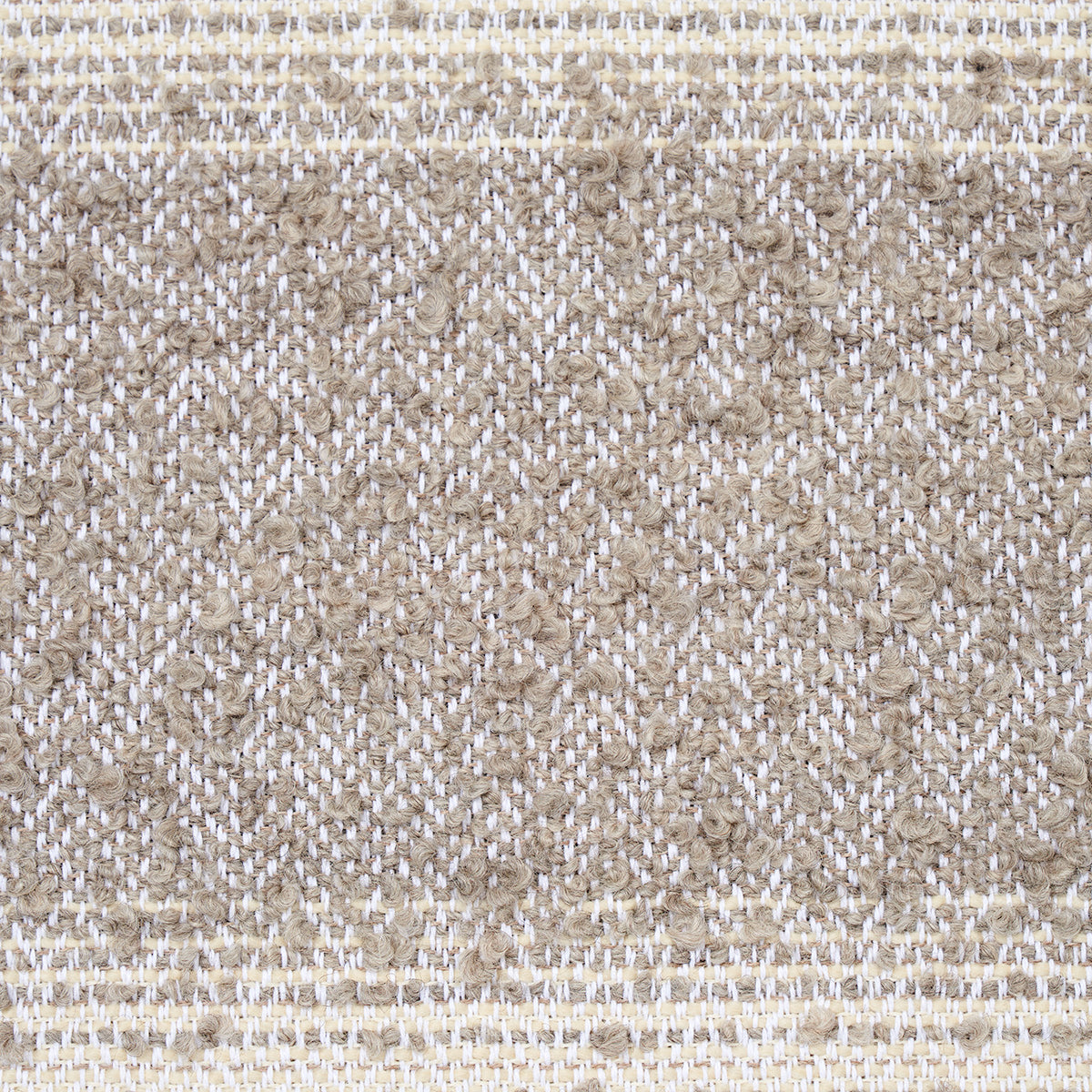 Schumacher Jessen Alpaca Stripe Fog Fabric Sample 82380