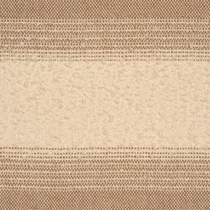 Schumacher Jessen Alpaca Stripe Natural Fabric Sample 82382