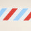 Schumacher Airmail II Indoor/Outdoor Tape Red And Blue Trim 82430