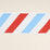 Schumacher Airmail II Indoor/Outdoor Tape Red And Blue Trim Sample 82430