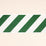 Schumacher Airmail II Indoor/Outdoor Tape Green And Ivory Trim 82432