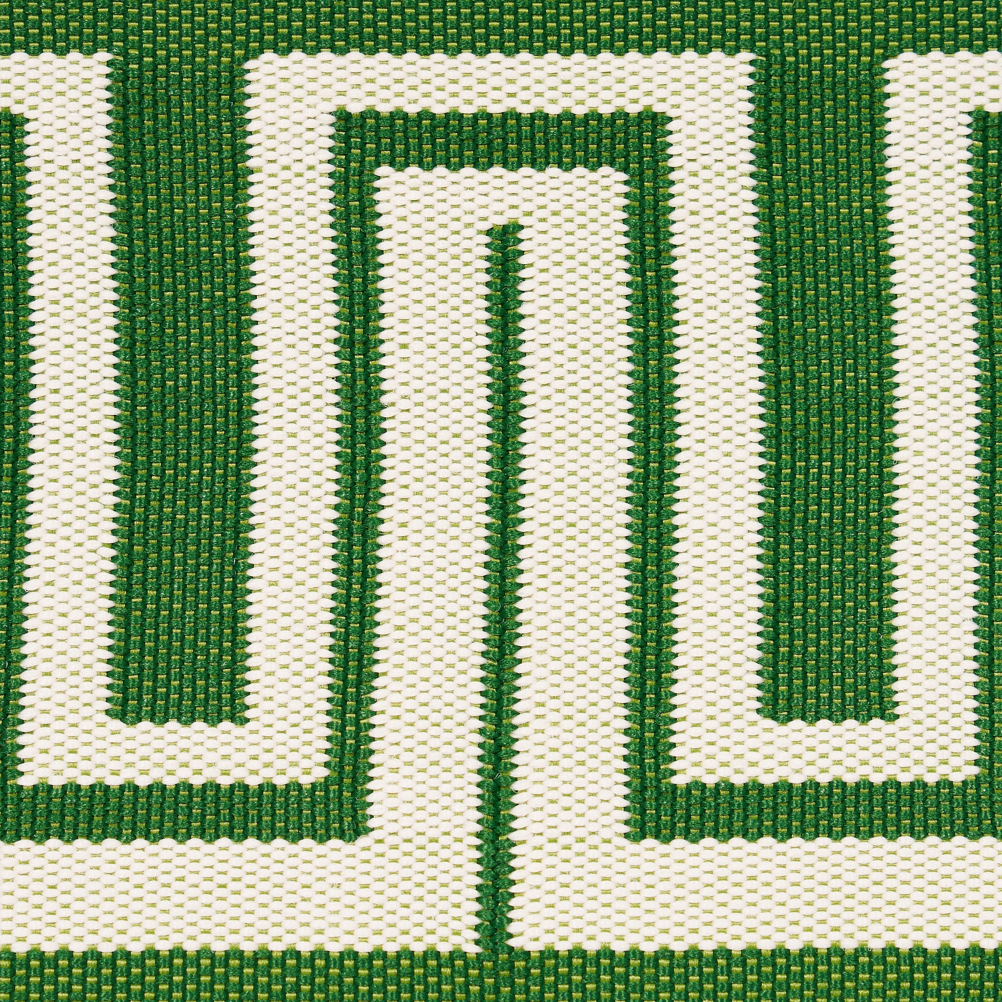 Schumacher Zeus Indoor/Outdoor Tape Green Trim 82441