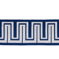 Schumacher Zeus Indoor/Outdoor Tape Navy Trim 82443