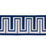 Schumacher Zeus Indoor/Outdoor Tape Navy Trim Sample 82443