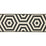 Schumacher Bees Knees Indoor/Outdoor Tape Black Trim Sample 82452