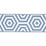 Schumacher Bees Knees Indoor/Outdoor Tape Sky Trim Sample 82453
