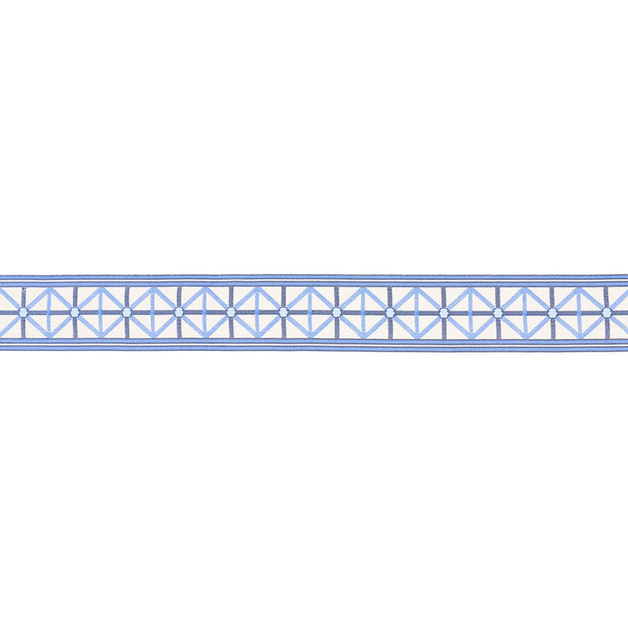 Schumacher Napoleon Indoor/Outdoor Tape Ocean Trim 82460