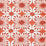 China Seas Barbados Batik Orange Burnt Orange Fabric 8250-05