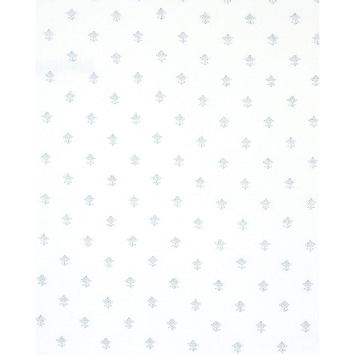 Schumacher Rubia Sheer Sky Fabric Sample 82551