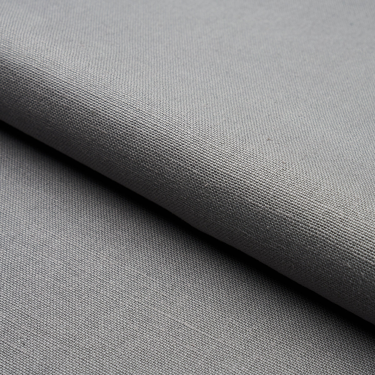Schumacher Piet Performance Linen Grey Fabric Sample 82607
