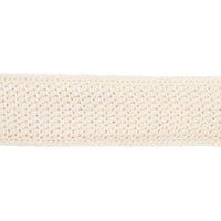 Schumacher Sylvia Crochet Tape Ivory Trim 82670