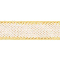Schumacher Sylvia Crochet Tape Buttercup Trim 82671