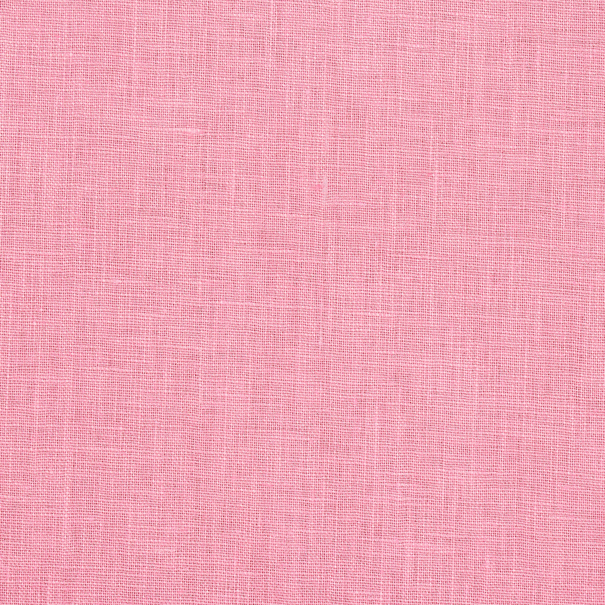 Schumacher Lange Glazed Linen Pink Fabric Sample 82681