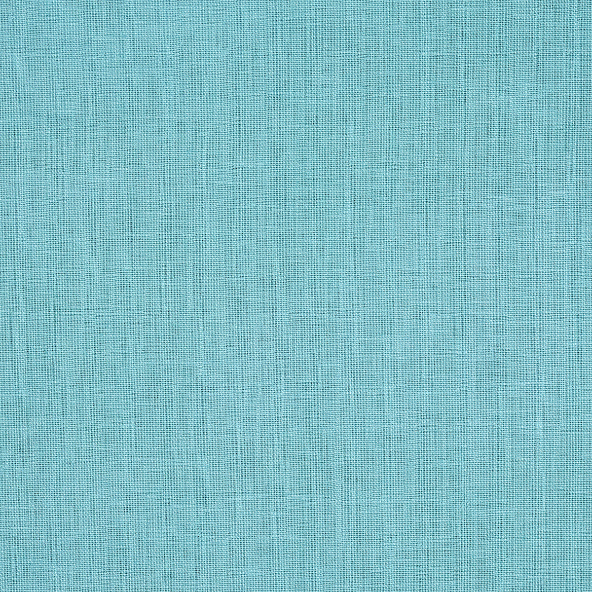 Schumacher Lange Glazed Linen Ocean Fabric Sample 82685