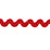 Schumacher Ric Rac Tape Small Rosso Trim 82703