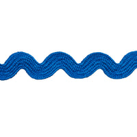 Schumacher Ric Rac Tape Medium Dark Blue Trim 82716