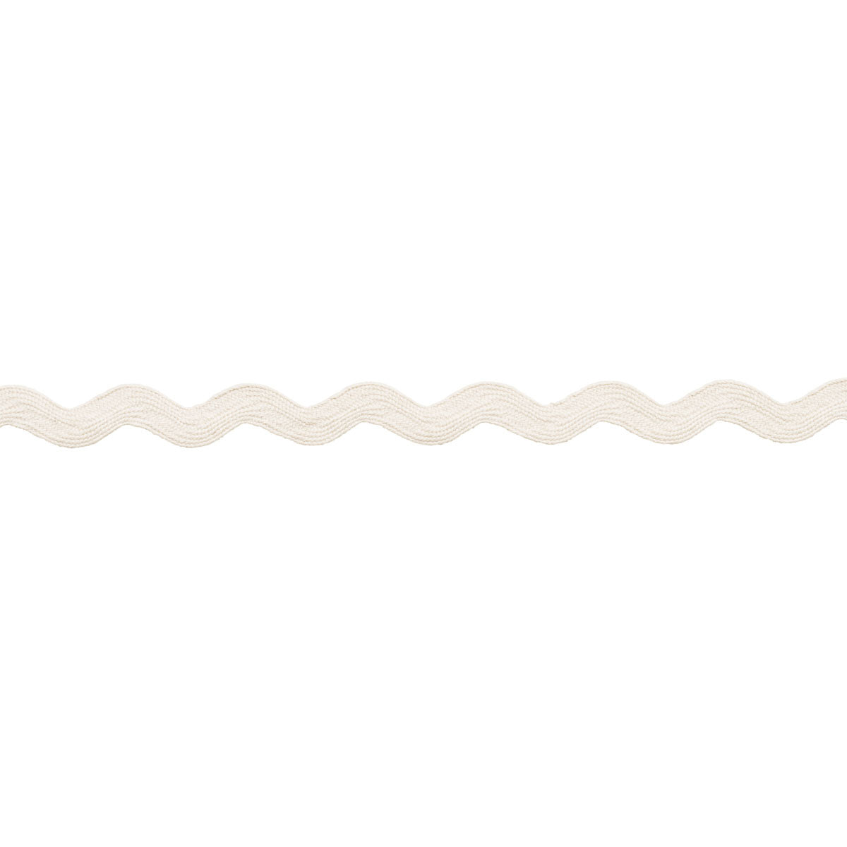 Schumacher Ric Rac Tape Large Ivory Trim Sample 82725