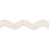 Schumacher Ric Rac Tape Large Ivory Trim 82725