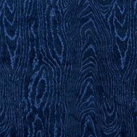 Schumacher Marisa Moire Velvet Lapis Fabric 82752