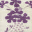 China Seas Peacock Floral Multi Purples Fabric 8280-02