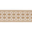 Schumacher Lattice Indoor/Outdoor Tape Sand Trim 82823