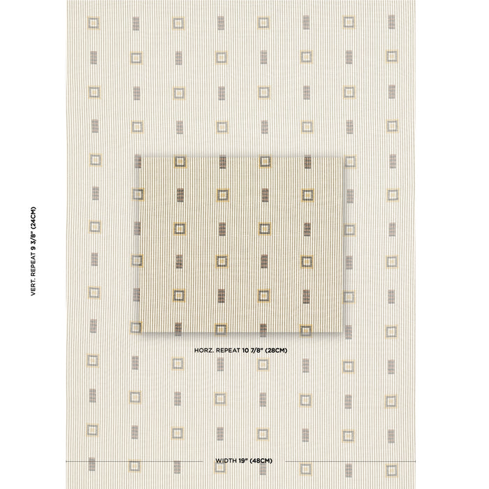 Schumacher Ribbon II Oregano Fabric 82860