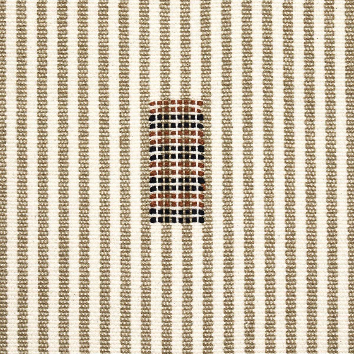 Schumacher Ribbon II Oregano Fabric 82860