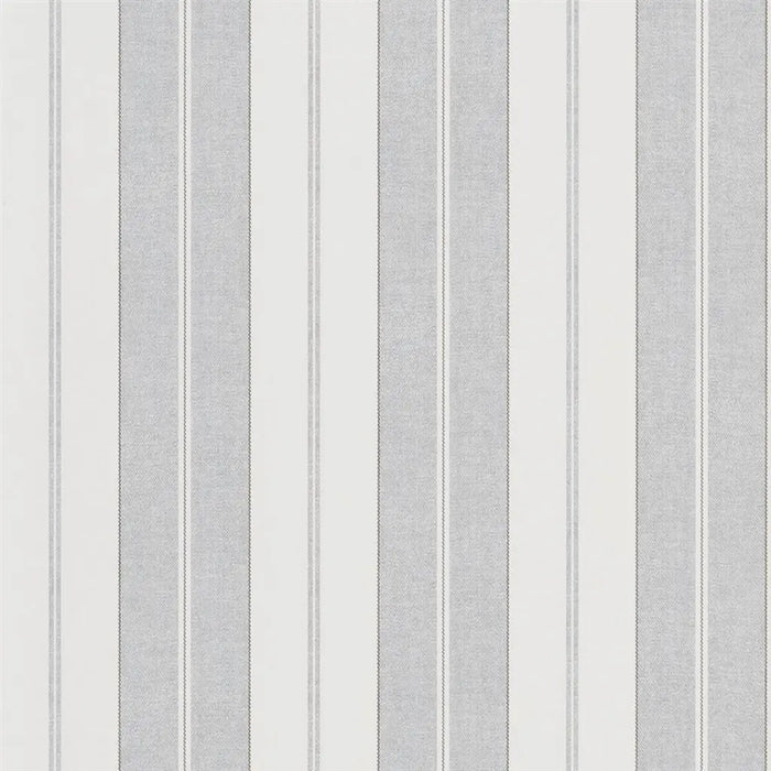 Ralph Lauren Monteagle Stripe Light Grey Wallpaper Sample PRL5002-06