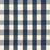 Schumacher Dutton Buffalo Check Navy Fabric 82940