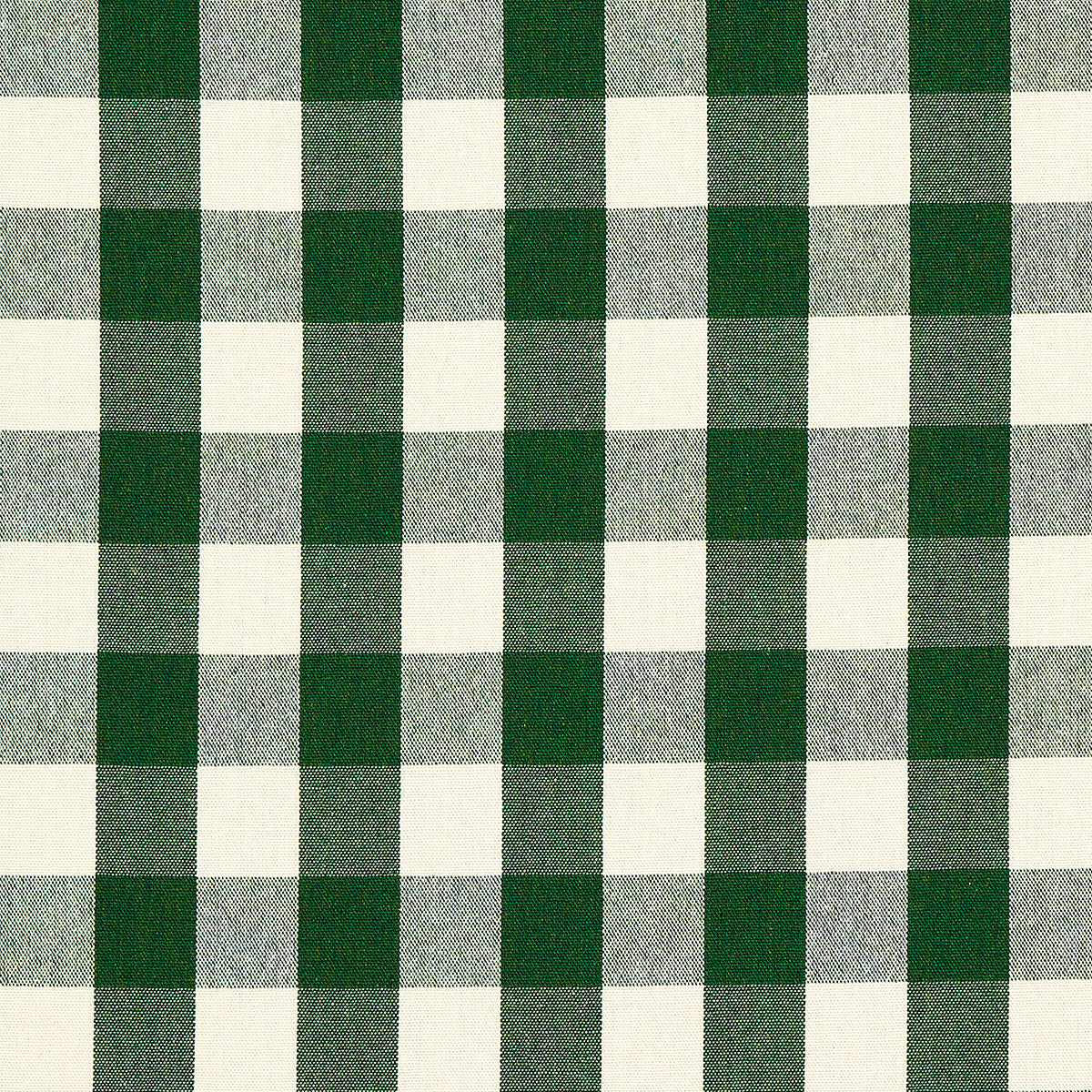 Schumacher Dutton Buffalo Check Emerald Fabric 82941