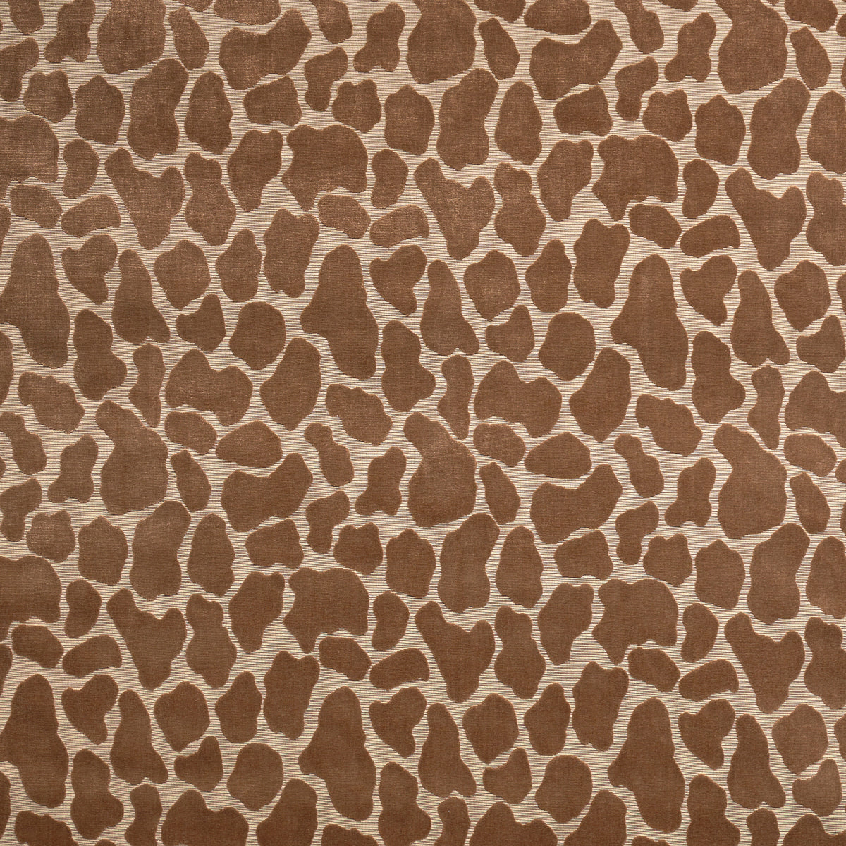 Schumacher Giraffe Velvet Safari Fabric 82970