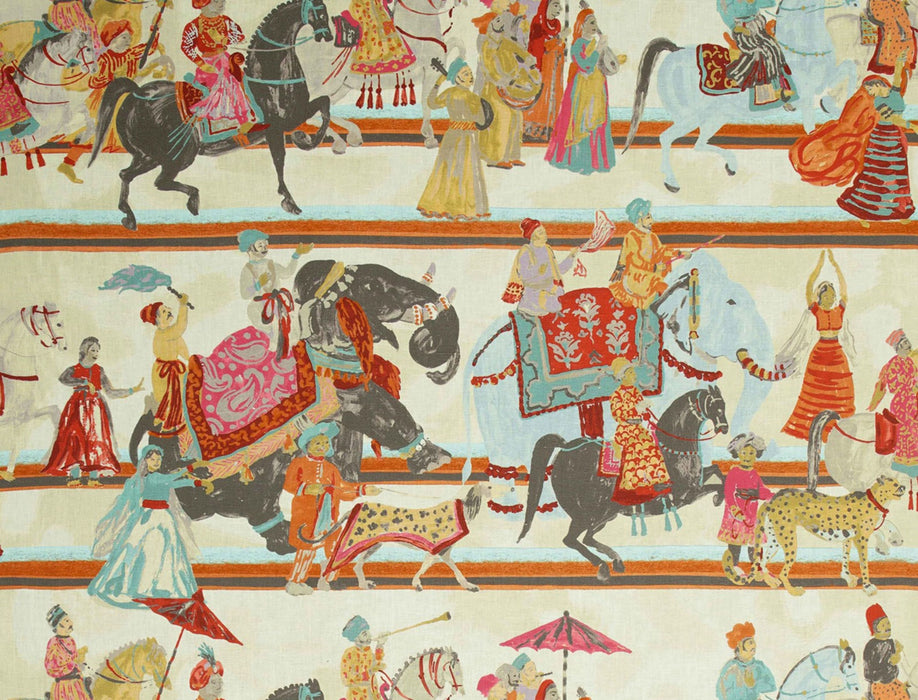 No.9 Thompson Wedding Parade Festival Fabric Sample N9012134002