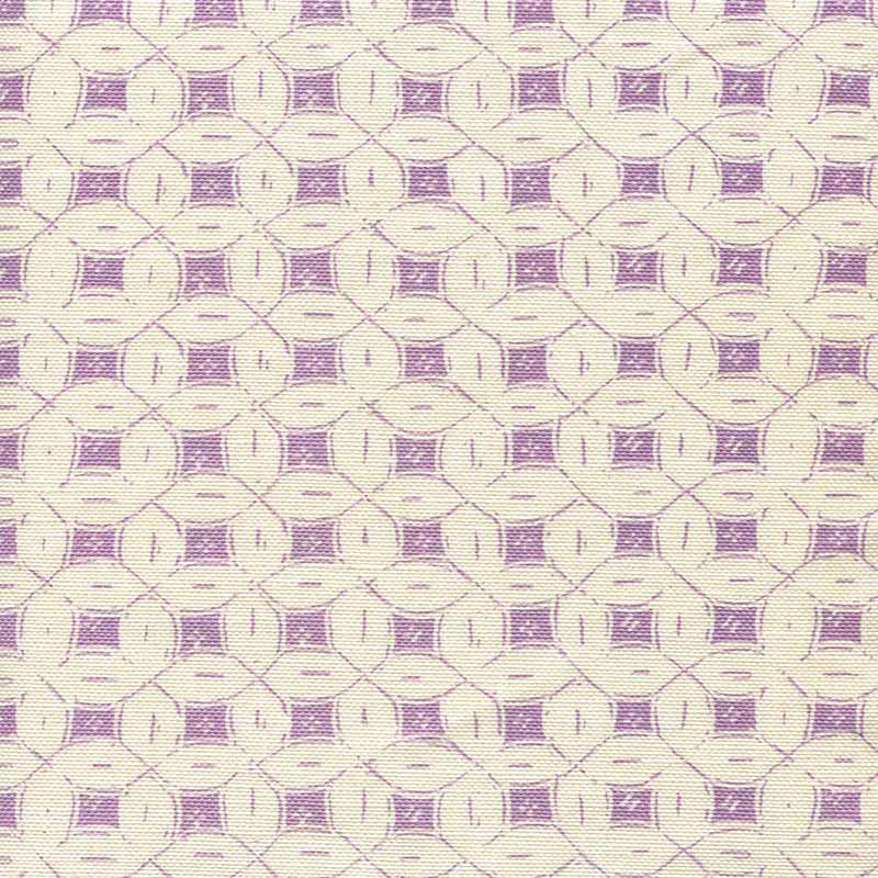 China Seas Peacock Batik Background Lavender Fabric 8300-02