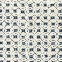 China Seas Peacock Batik Background New Navy Fabric 8300-05