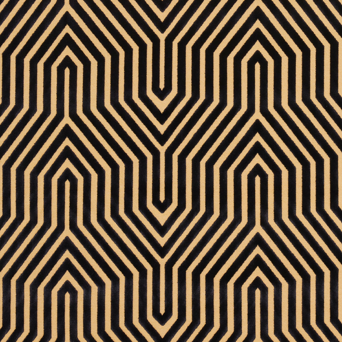 Schumacher Vanderbilt Velvet Tortoise Fabric Sample 83000