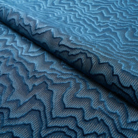 Schumacher Zambezi Velvet Slate Blue Fabric 83022